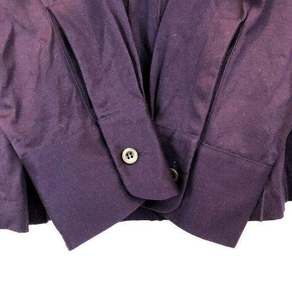 Hugo Boss Long Sleeve Button Down Purple Opera M - Picture 2 of 8
